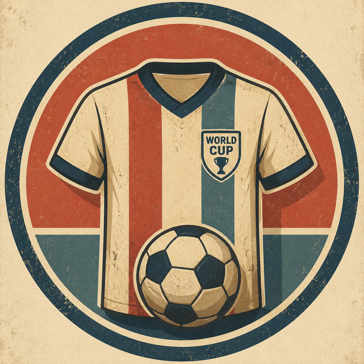 World Cup style jersey
