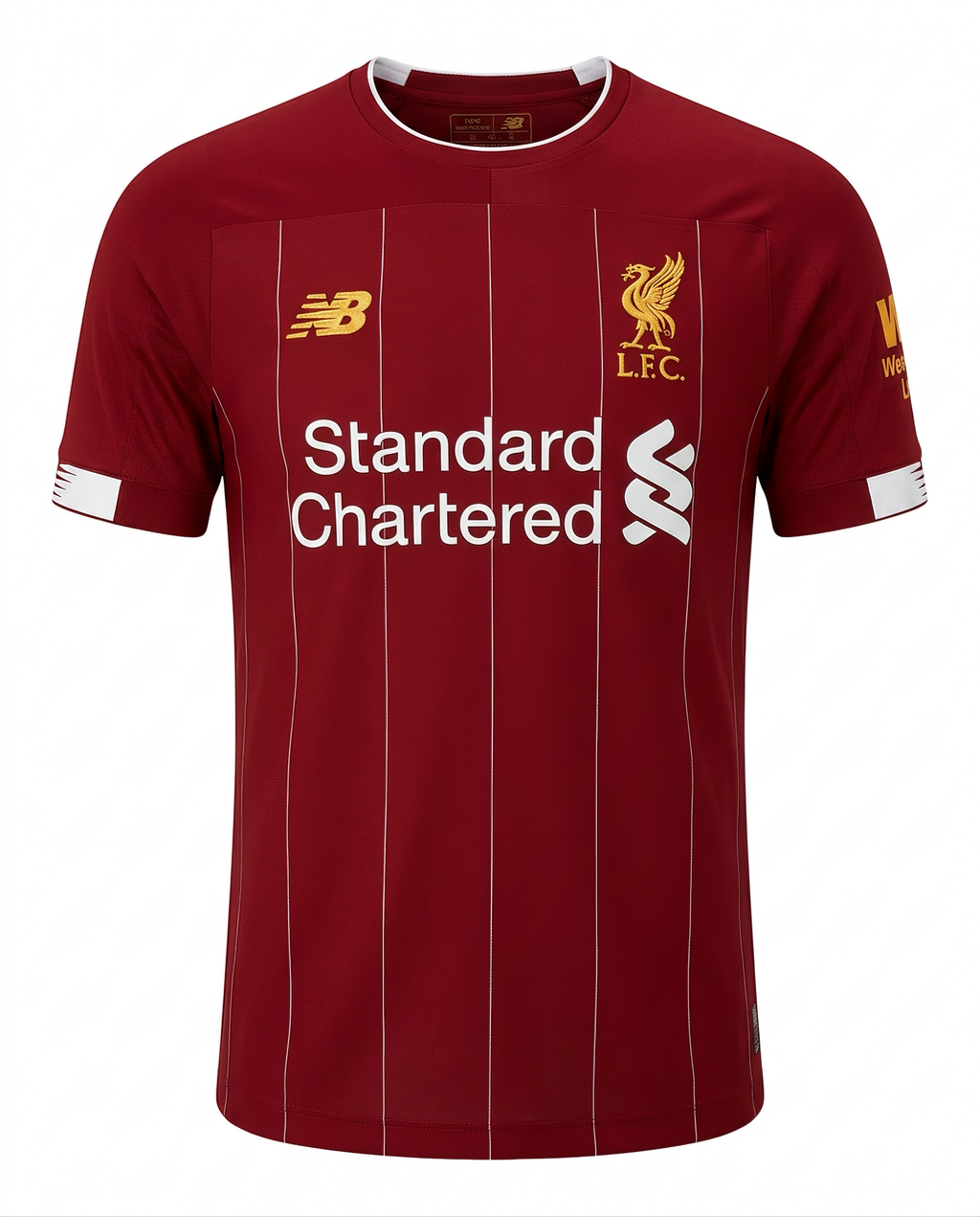 2019-2020 Classic Red Home Style Football Jersey | Vintage Soccer Shirt