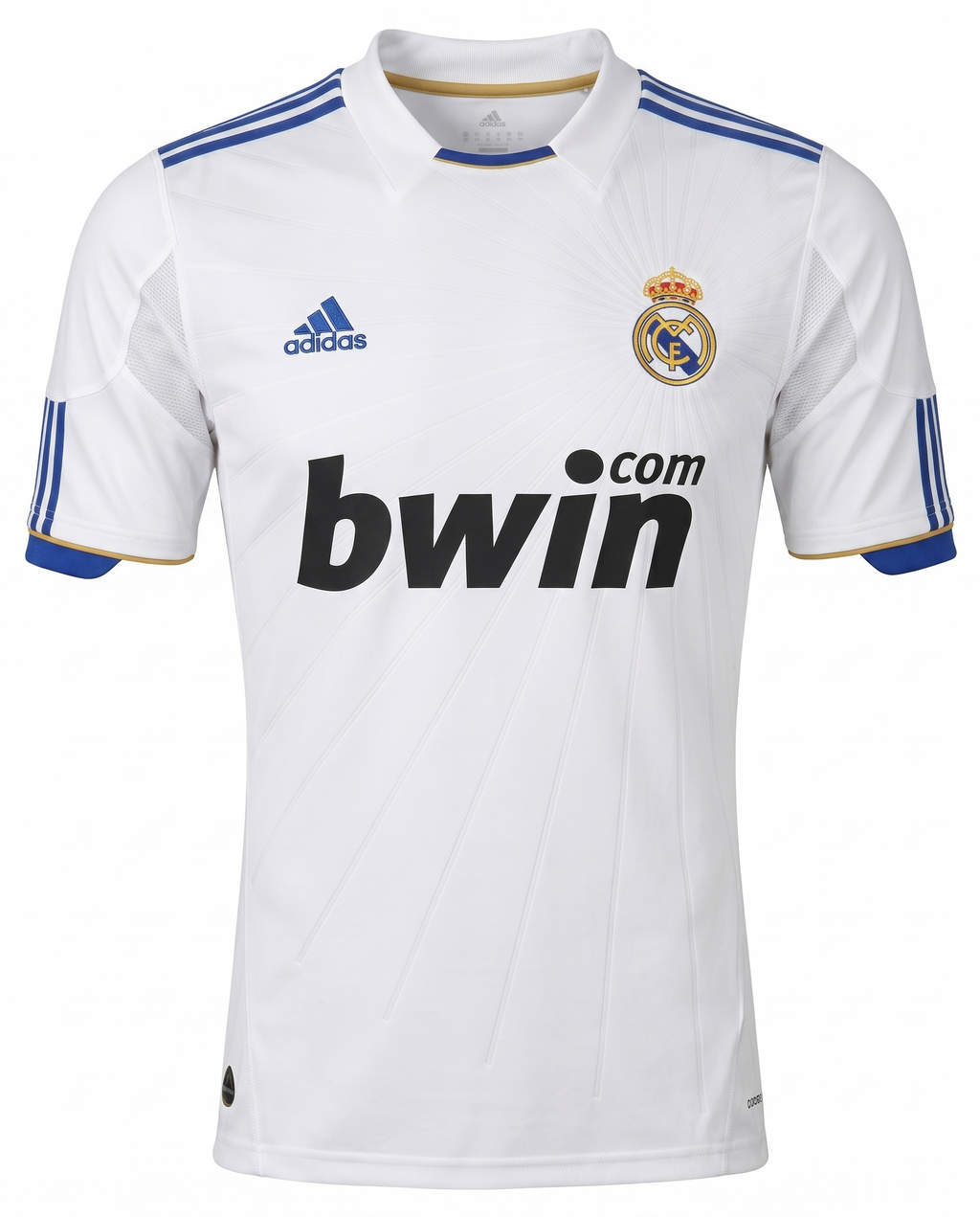 Vintage White Football Shirt Inspired by a Classic 2010–2011 Era Design