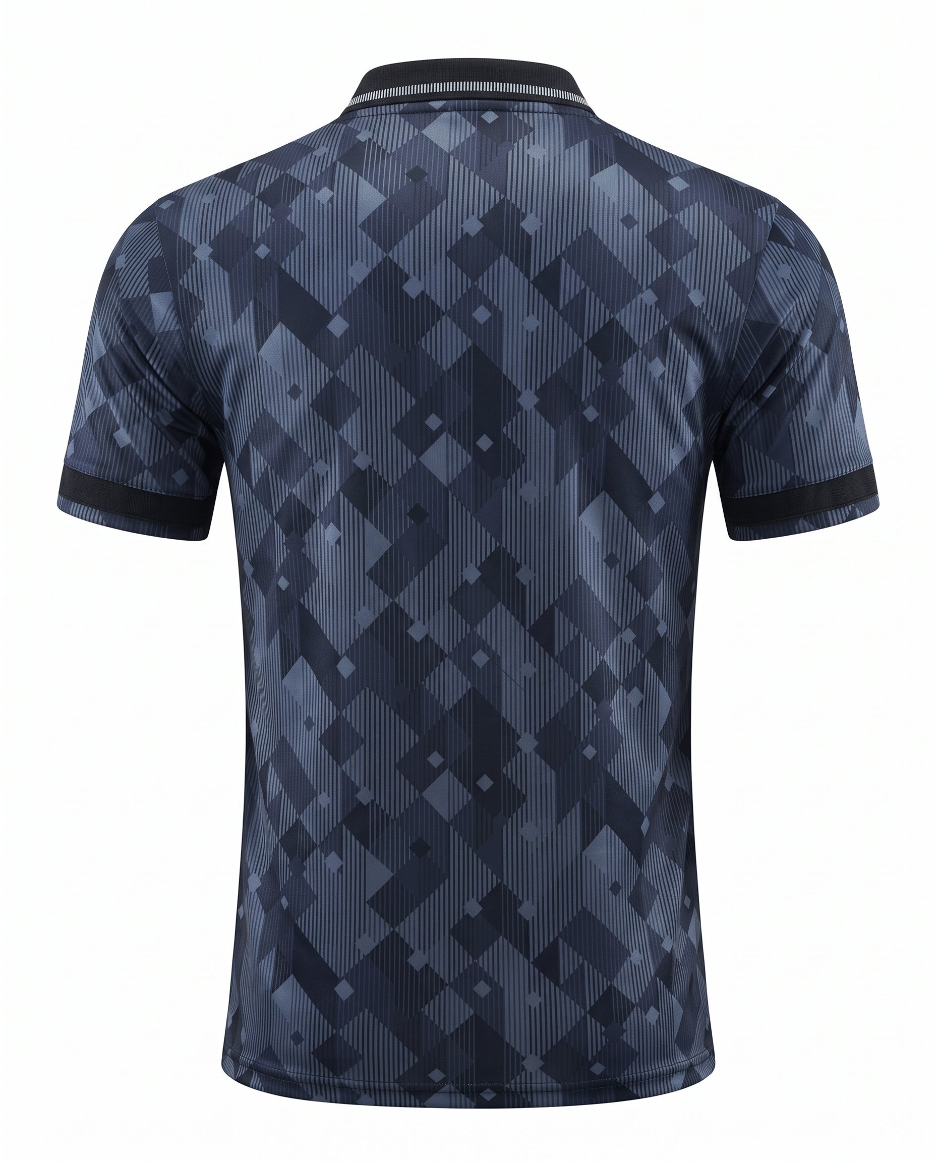 1990 Retro Away Soccer Jersey Black Grey Vintage Football Shirt