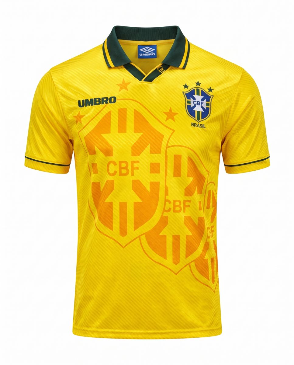 1994 Brazil World Cup Champion Jersey – Retro Football Shirt