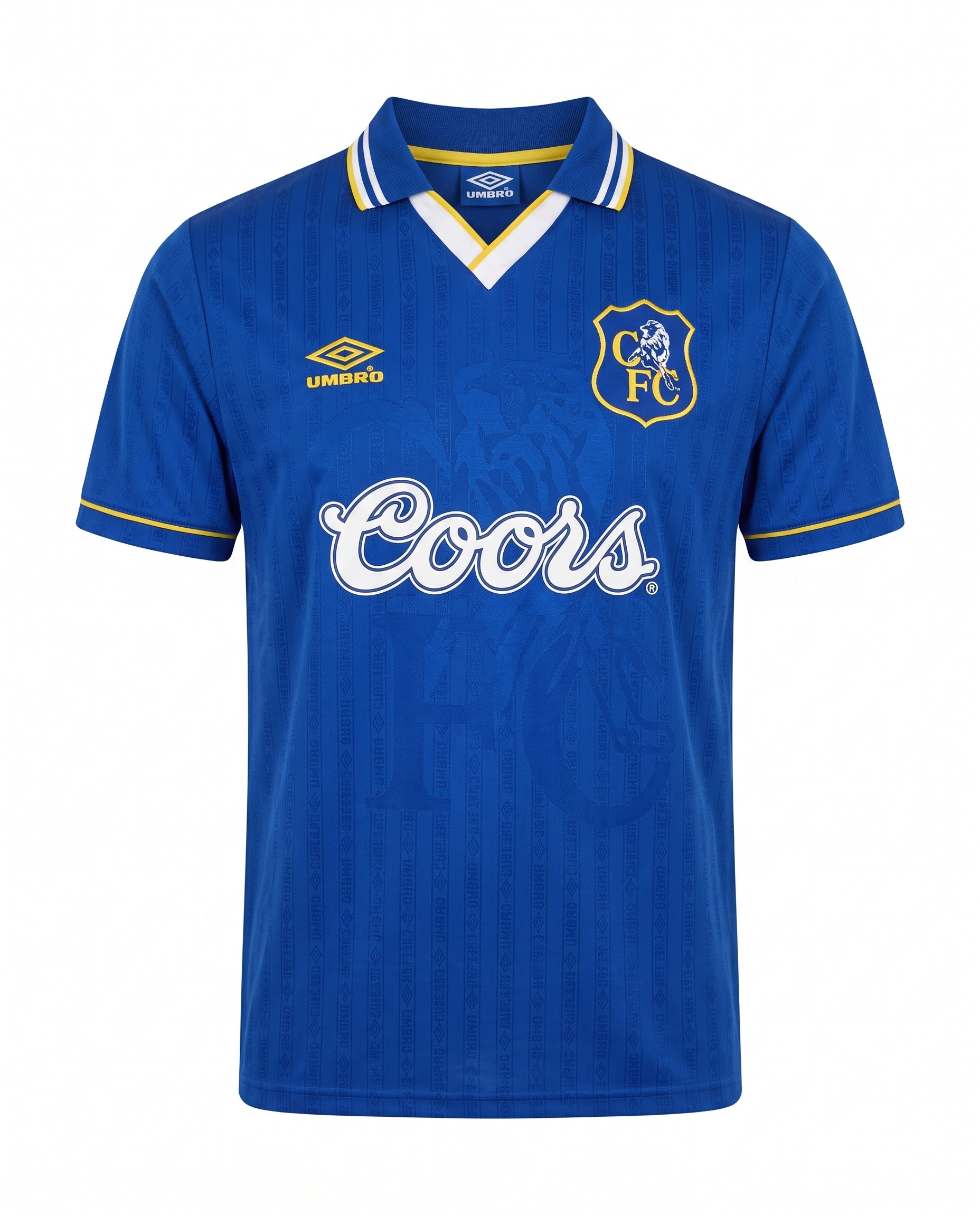 1995-1997 Blue Retro Football Jersey Classic Vintage Soccer Shirt