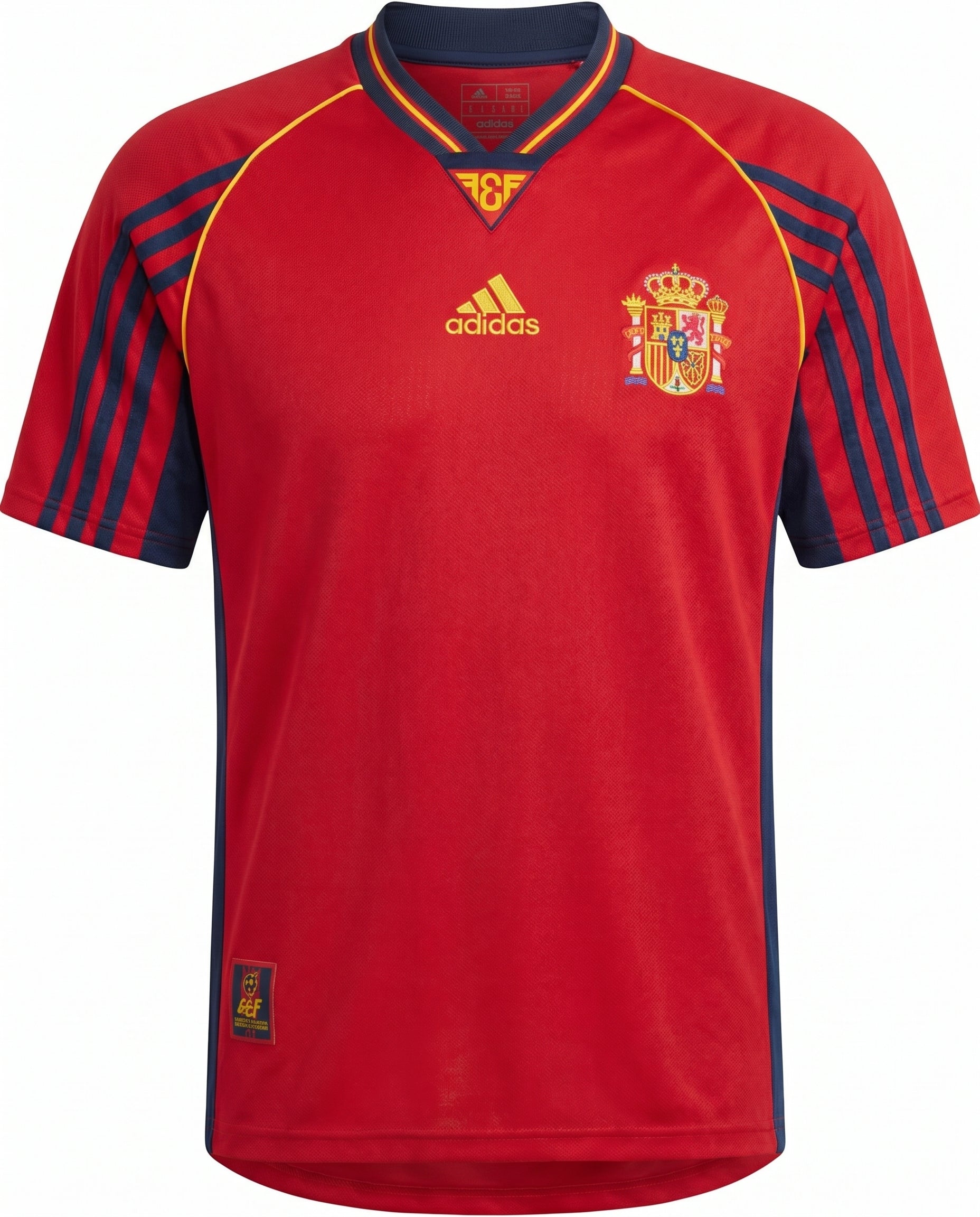 1998 Retro International Tournament Home Soccer Jersey – Classic Red Edition