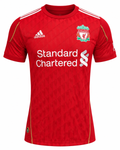 2010-2011 Liverpool Retro Home Jersey (Player Version) – Vintage Jacquard Diamond Red Football Shirt