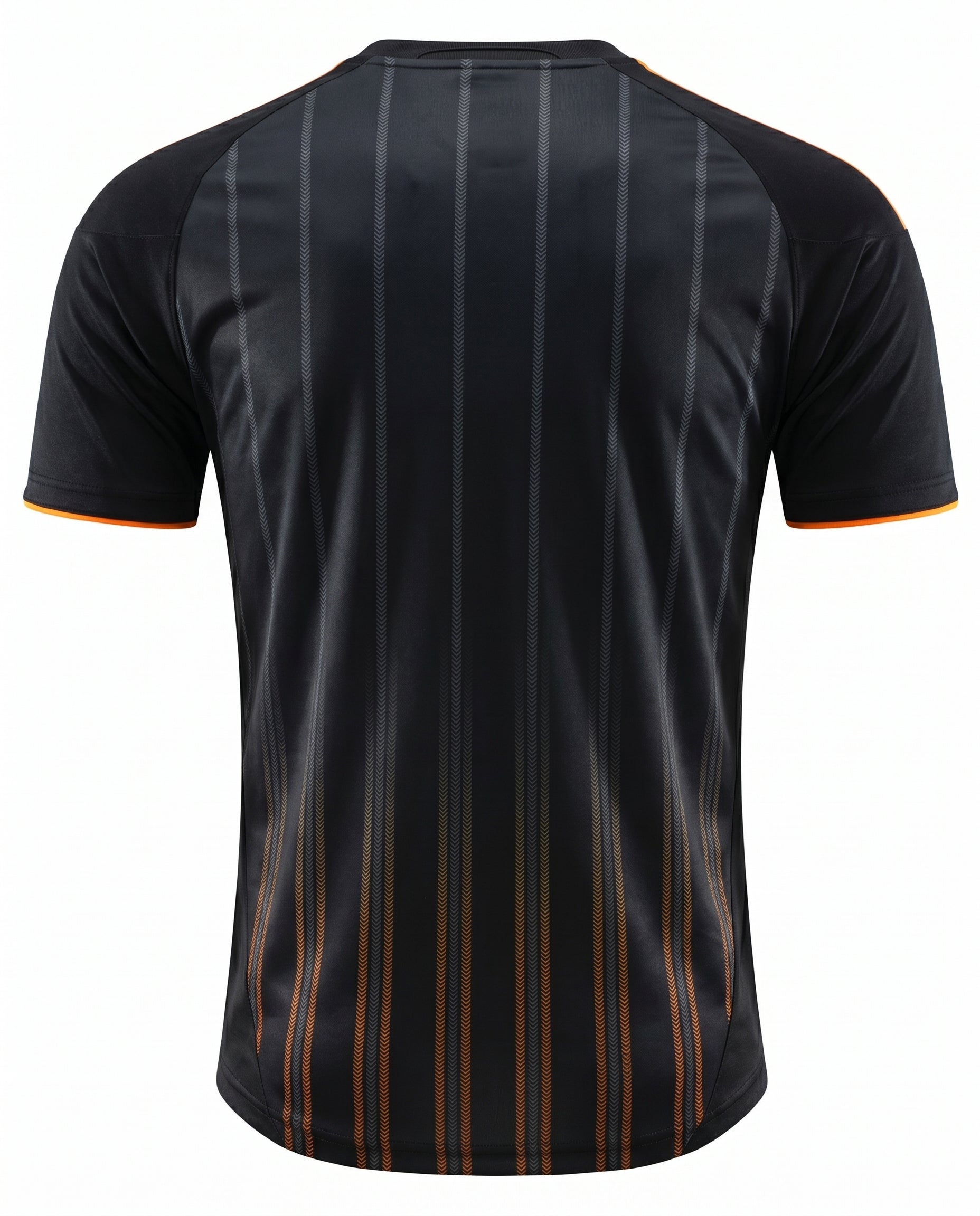2010–2011 Away Football Jersey – Black & Gold Retro Soccer Shirt