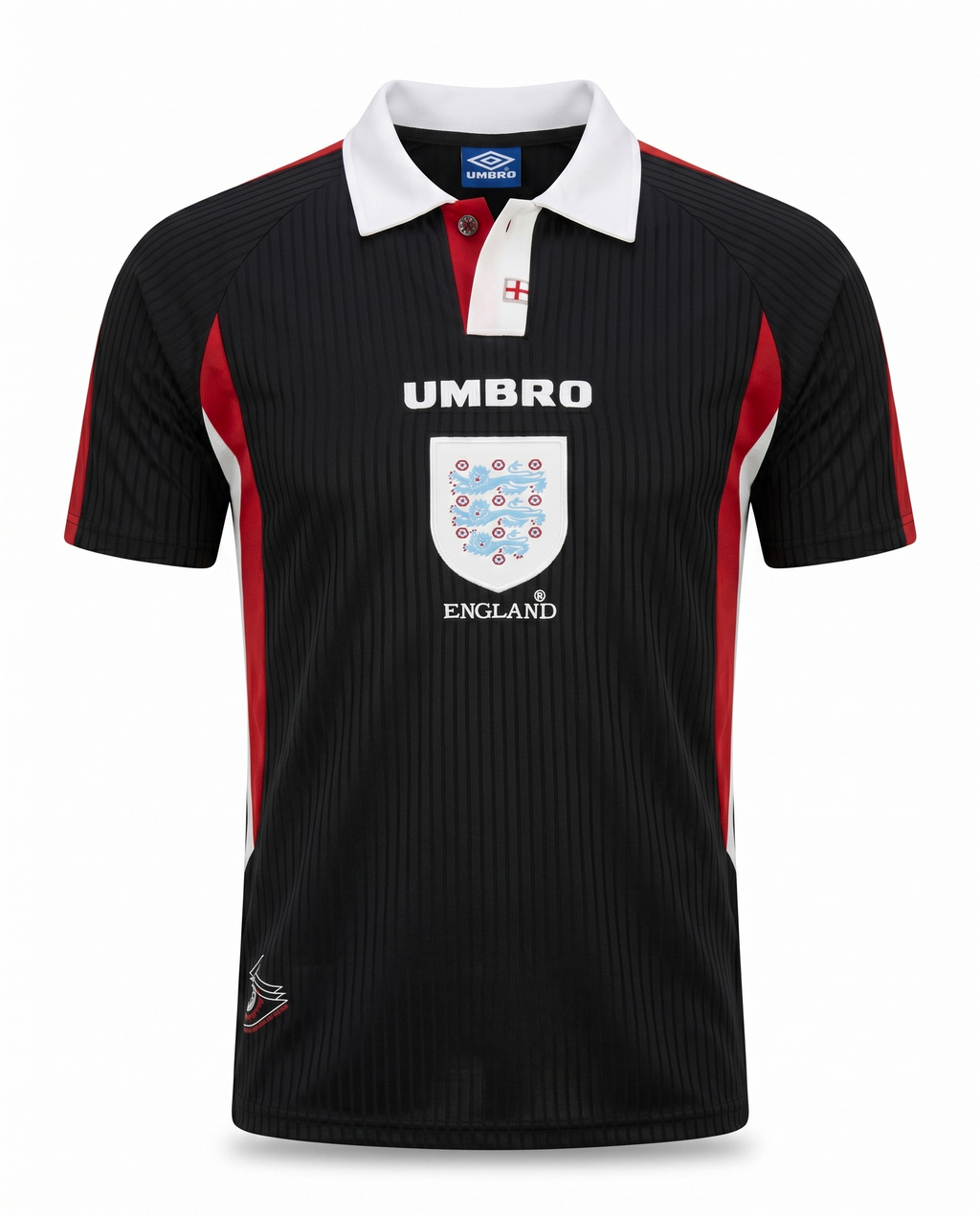 1998 Retro Black Away Football Shirt