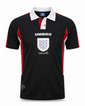 1998 Retro Black Away Football Shirt
