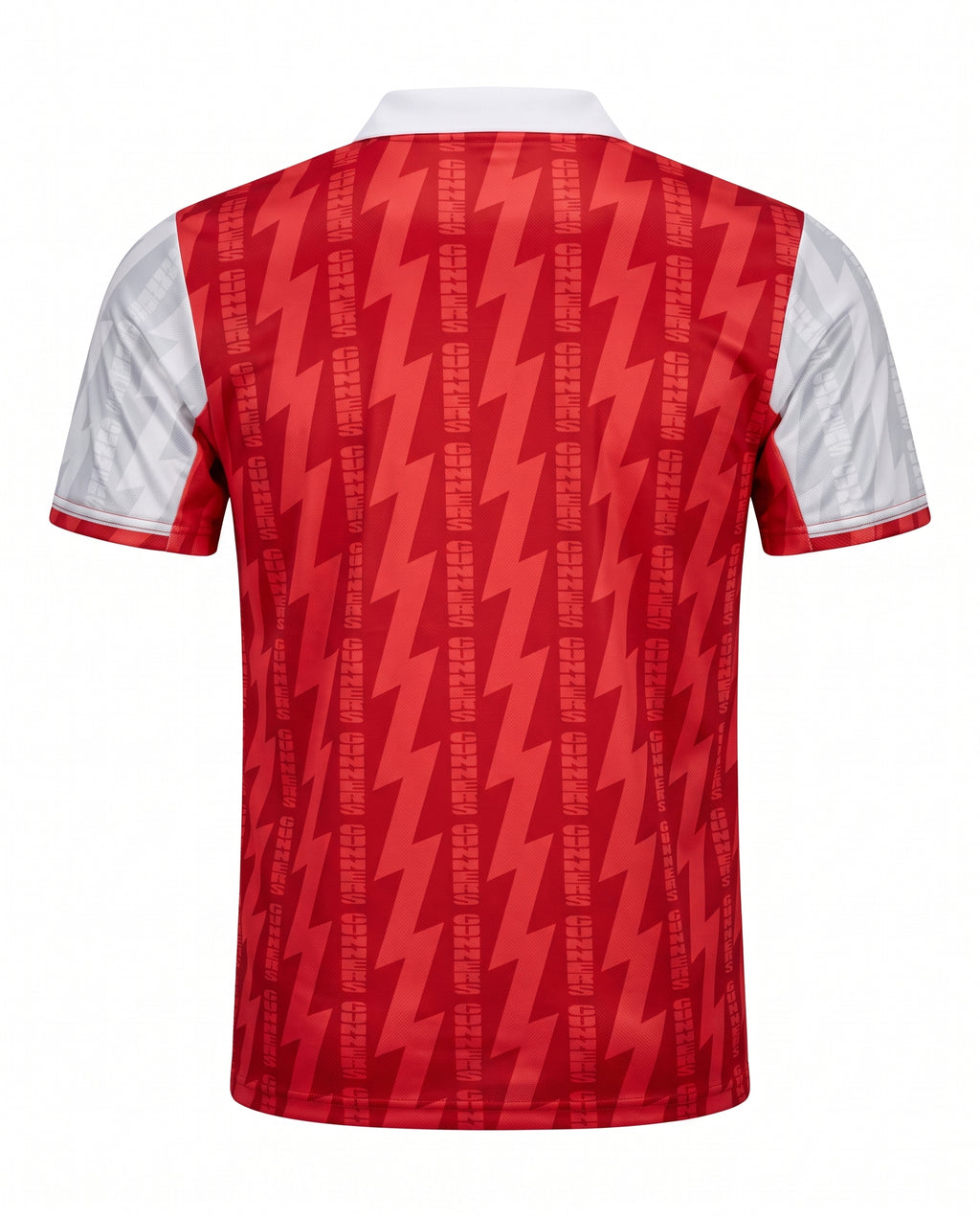 1994-1996 Retro Home Soccer Jersey Red White Vintage Football Shirt
