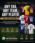 For specific jersey requests, please contact us via WhatsApp