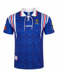 France 1996 Home Jersey Blue Retro Football Shirt