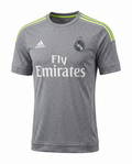 Elite Grey Performance Football Jersey – Neon Trim Edition
