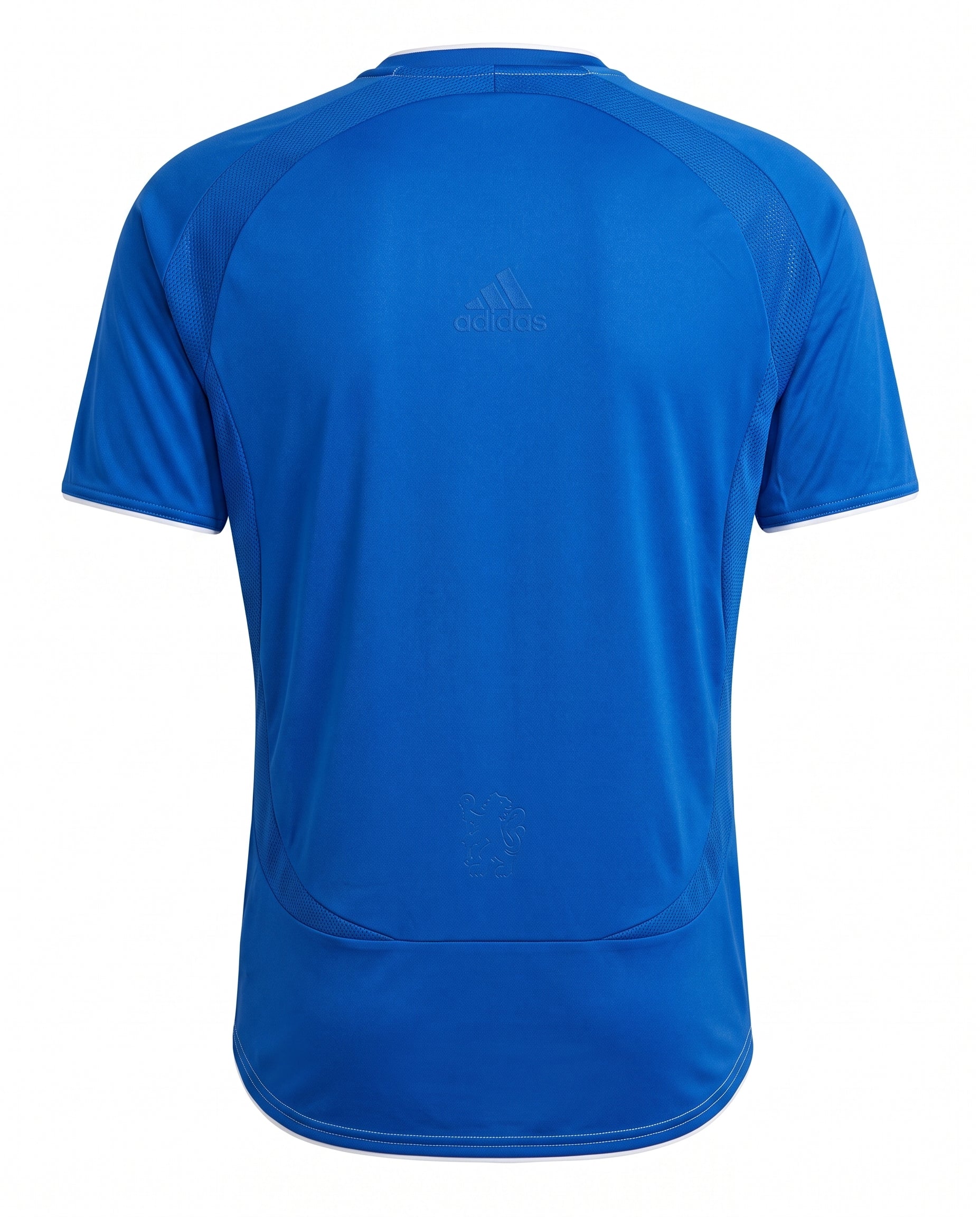 2006-2007 Classic Blue Home Football Jersey Retro Style Short Sleeve Shirt