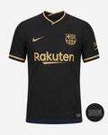 Early 2000s Black & Gold Away Football Jersey – Heritage Club-Inspired Edition