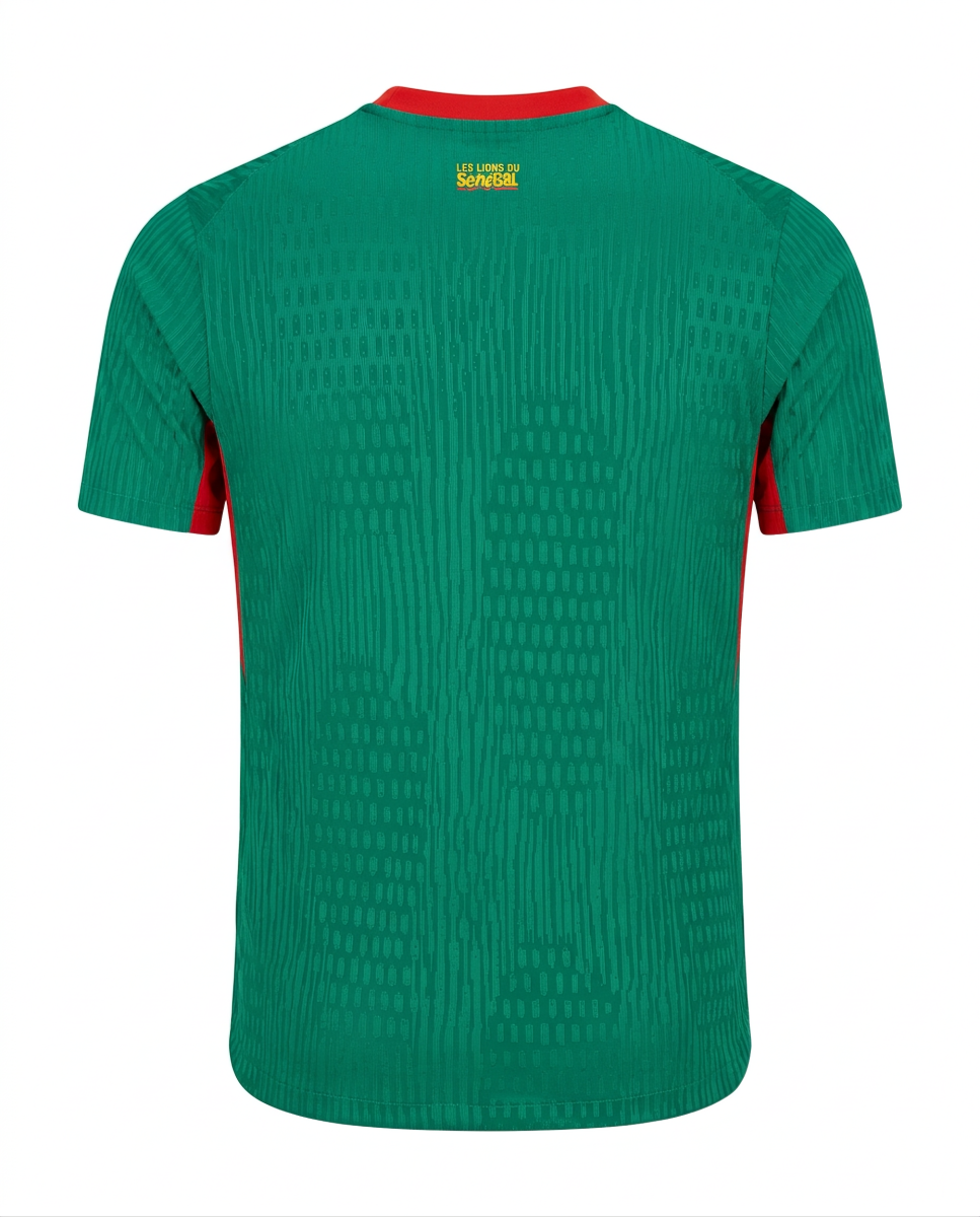 Senegal Football Jersey 2022 World Cup Home Style Green Soccer Shirt Short Sleeve Fan Edition