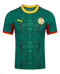 Senegal Football Jersey 2022 World Cup Home Style Green Soccer Shirt Short Sleeve Fan Edition