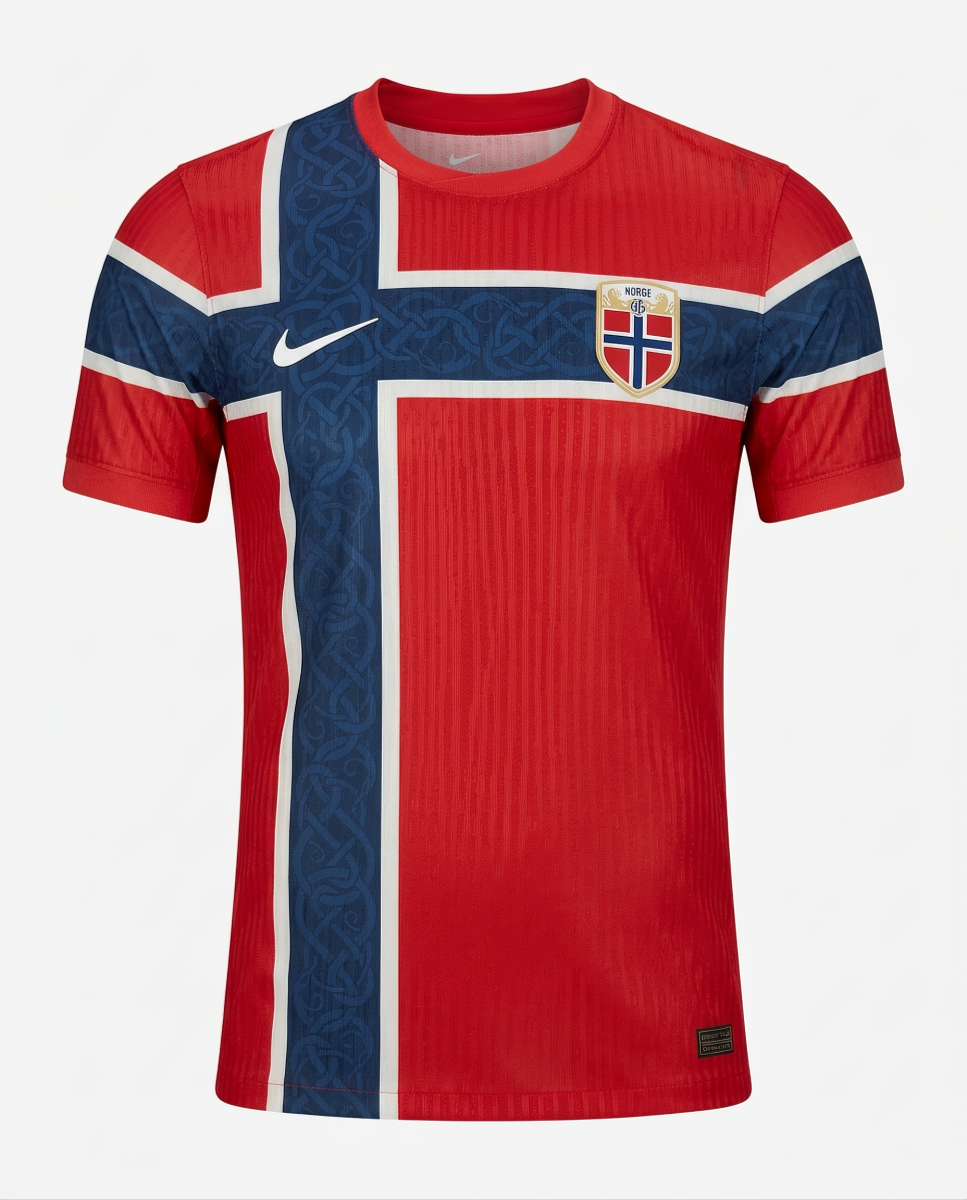 Norway 2026 World Cup Home Jersey