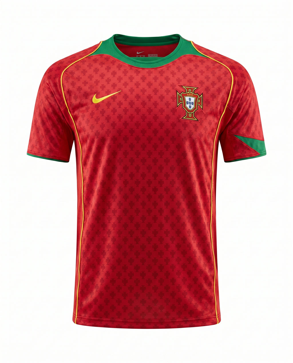 Portugal National Team Home Jersey 2004 European Championship – Retro Red Football Shirt