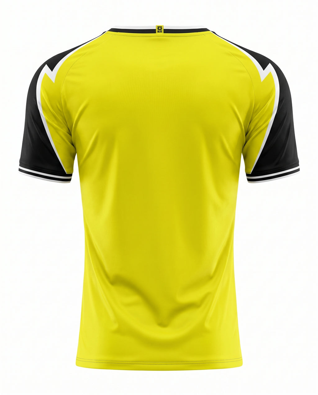 1995/96 Retro Home Football Jersey – Classic Yellow Edition