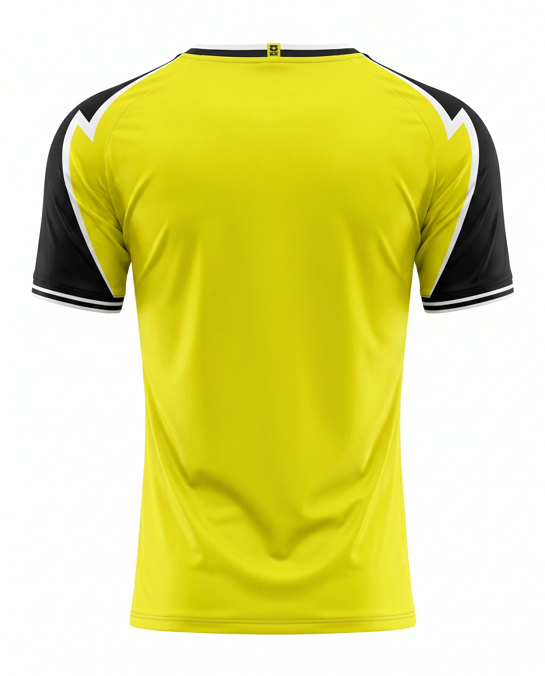 1995/96 Retro Home Football Jersey – Classic Yellow Edition