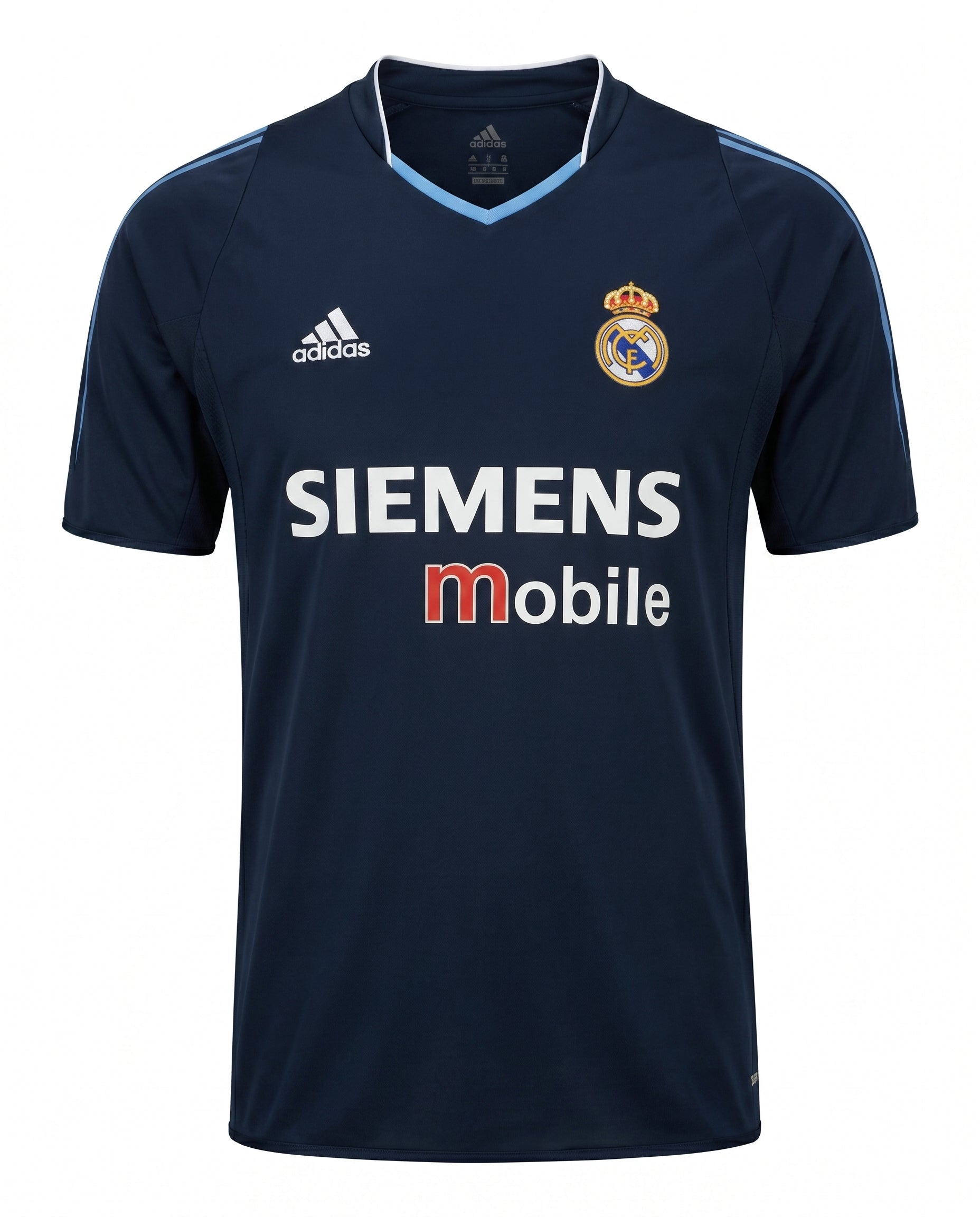 2003/04 Retro Away Football Jersey – Navy Blue Classic Edition