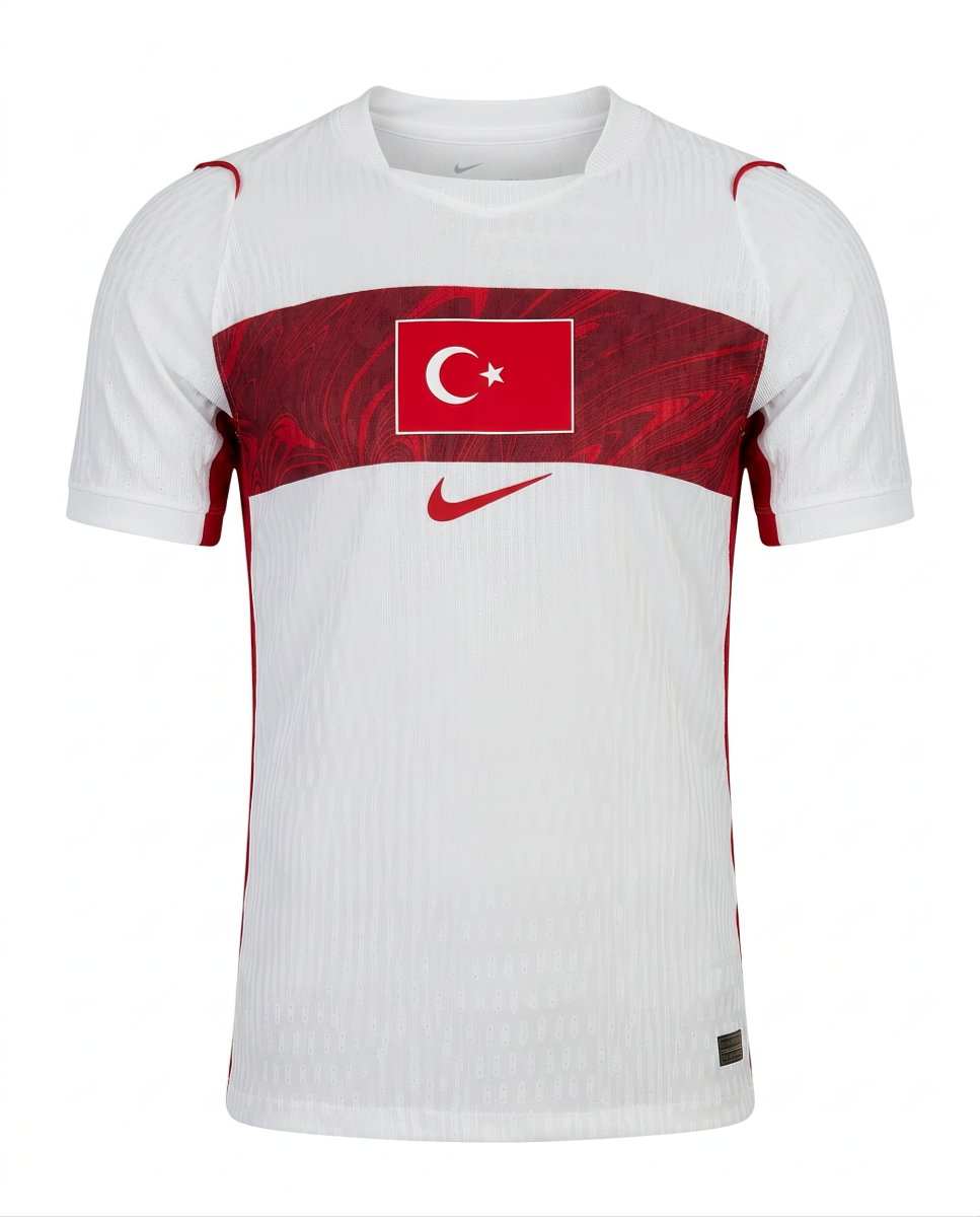 Turkey 2026 World Cup Inspired Home Football Jersey